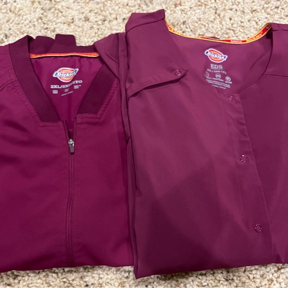 Womens Dickie scrub jackets